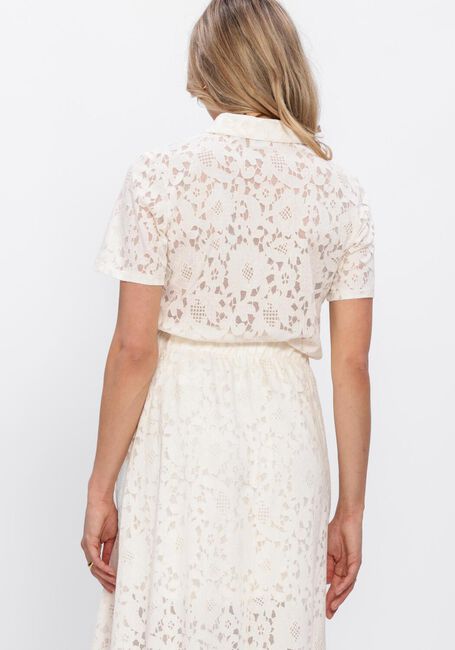 OBJECT Haut OBJBIANCA S/S LO POLO TOP Cr&egrave;me - large