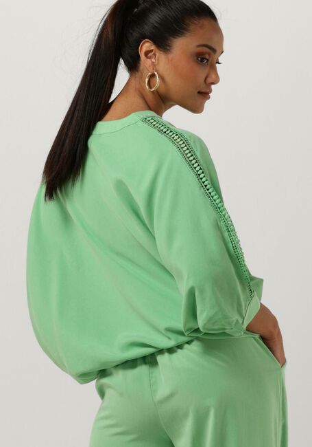 Mint SUMMUM  TOP BAT SLEEVES TENCEL - large