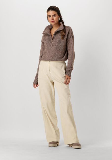 BY-BAR Pull BOXY BEAU PULLOVER en taupe - large