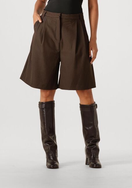 NEO NOIR Pantalon courte NIKA STRUCTURE SHORTS en marron - large