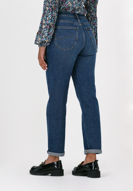 LEE Straight leg jeans CAROL (REGULAR STRAIGHT CROPPE en bleu - large