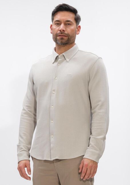 Ecru BOSS ORANGE Casual overhemd MYJERSEY_M - large