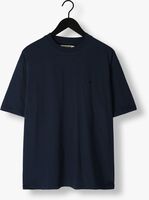 WOODBIRD T-shirt WBBAINE BASE TEE Bleu foncé