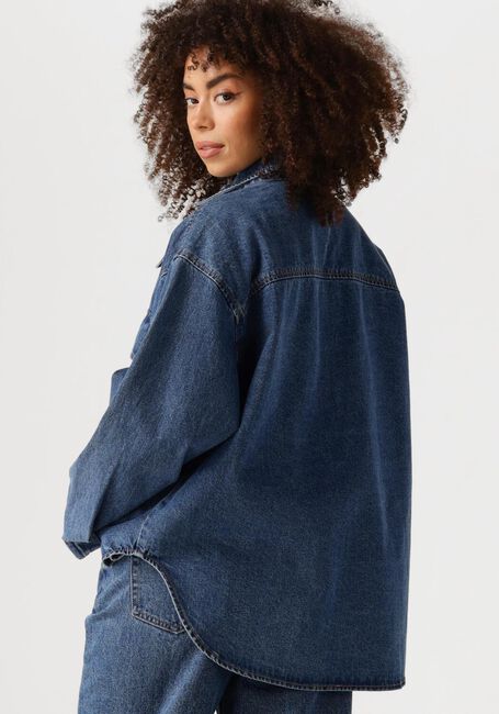 Blauwe EDITED  OVERSIZE ANISHA OVERSHIRT - large