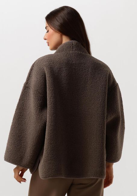KNIT-TED Veste en cuir JOKO en marron - large