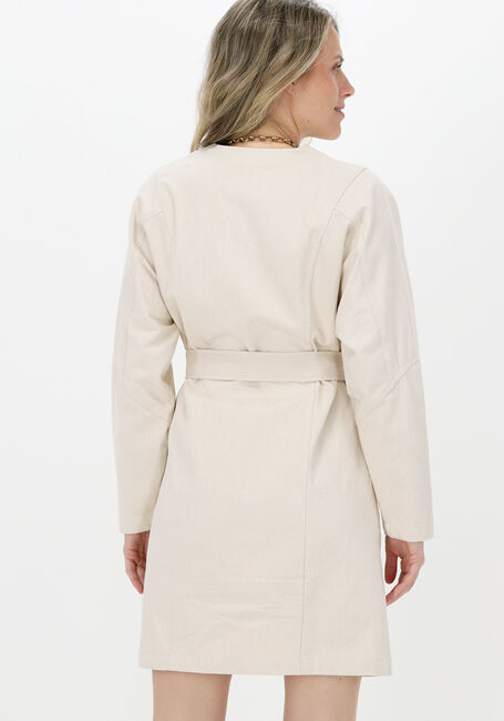 ANOTHER LABEL Mini robe KIRCI DRESS Crème - large
