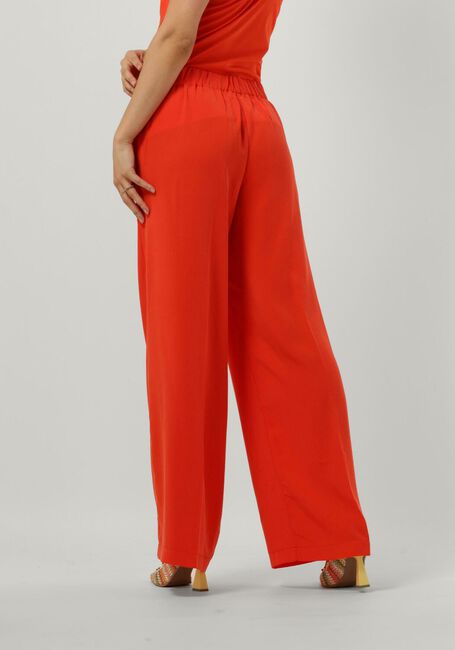 SUMMUM Pantalon large TROUSERS TENCEL en orange - large