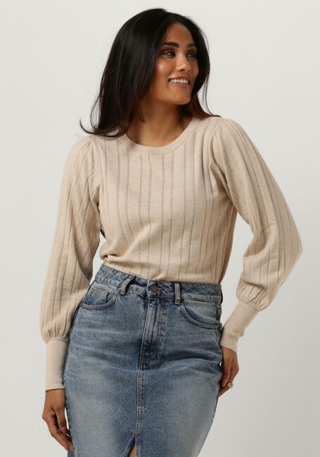 MOVES Pull POINTELLA en beige - large