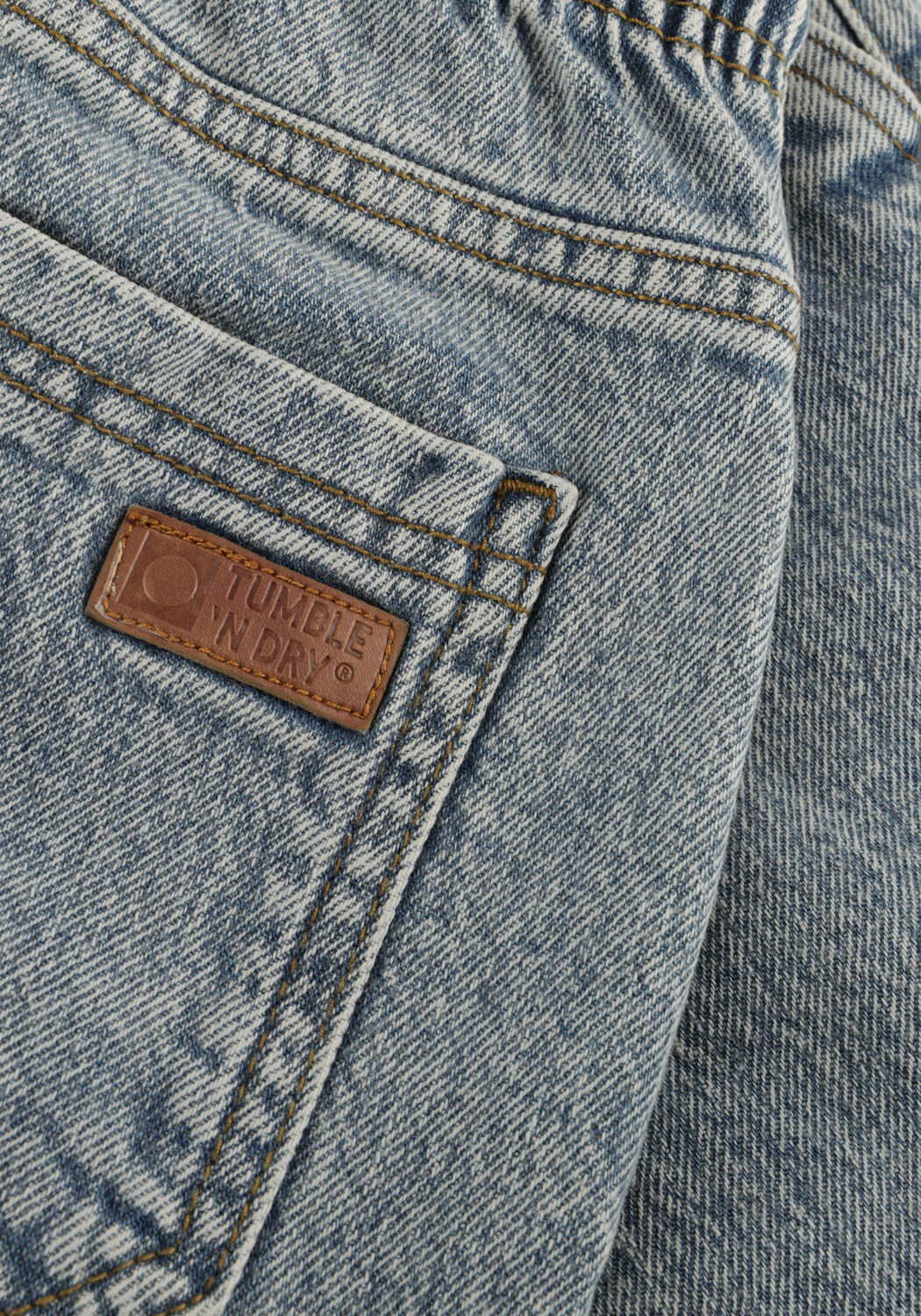 Lichtblauwe TUMBLE 'N DRY Jeans JUAN SHORT - large