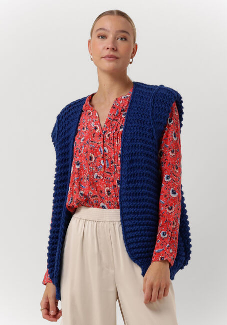 NOTRE-V Gilet KNIT GILET en bleu - large