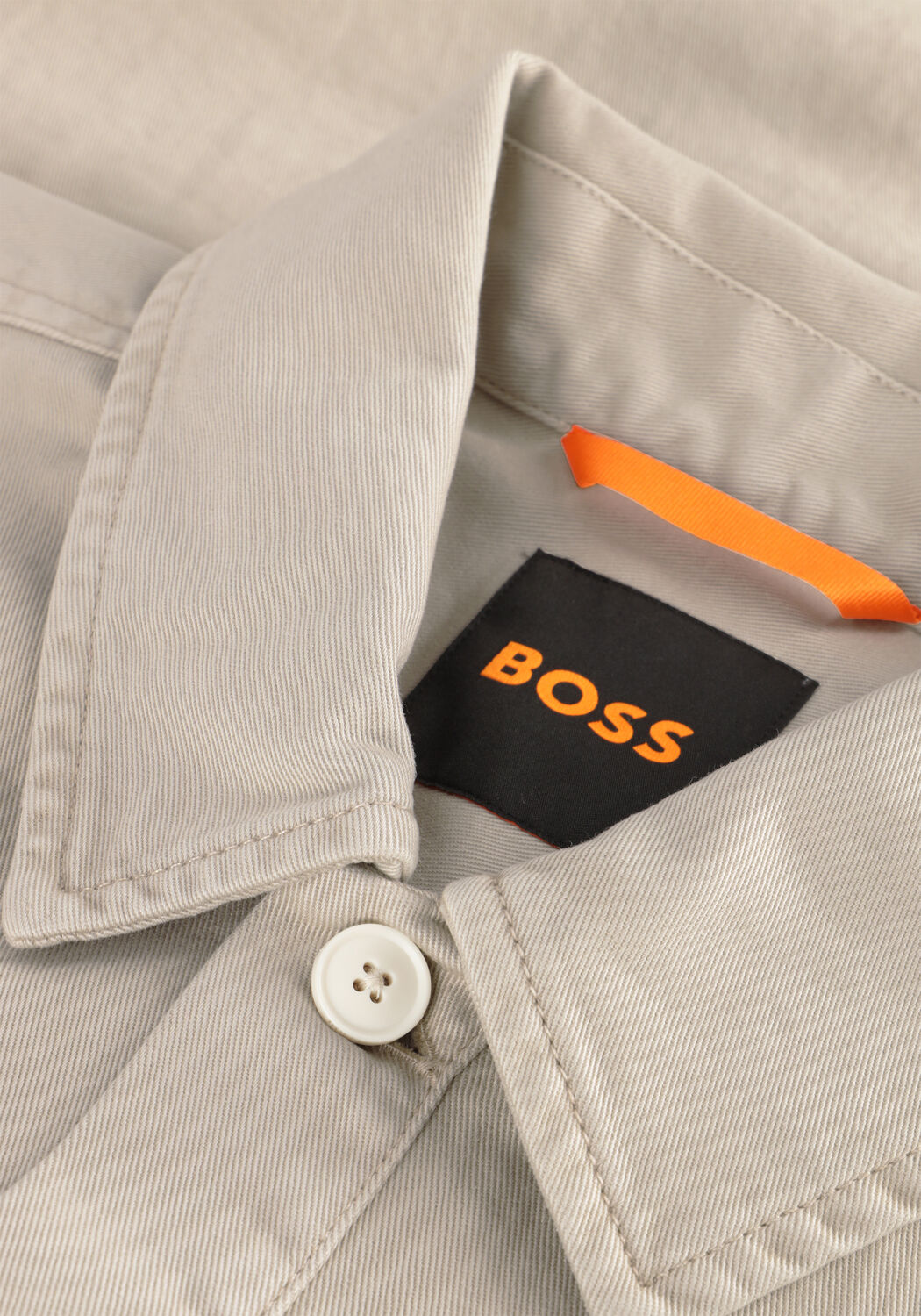 Beige BOSS ORANGE Overshirt LOCKY_1 - large