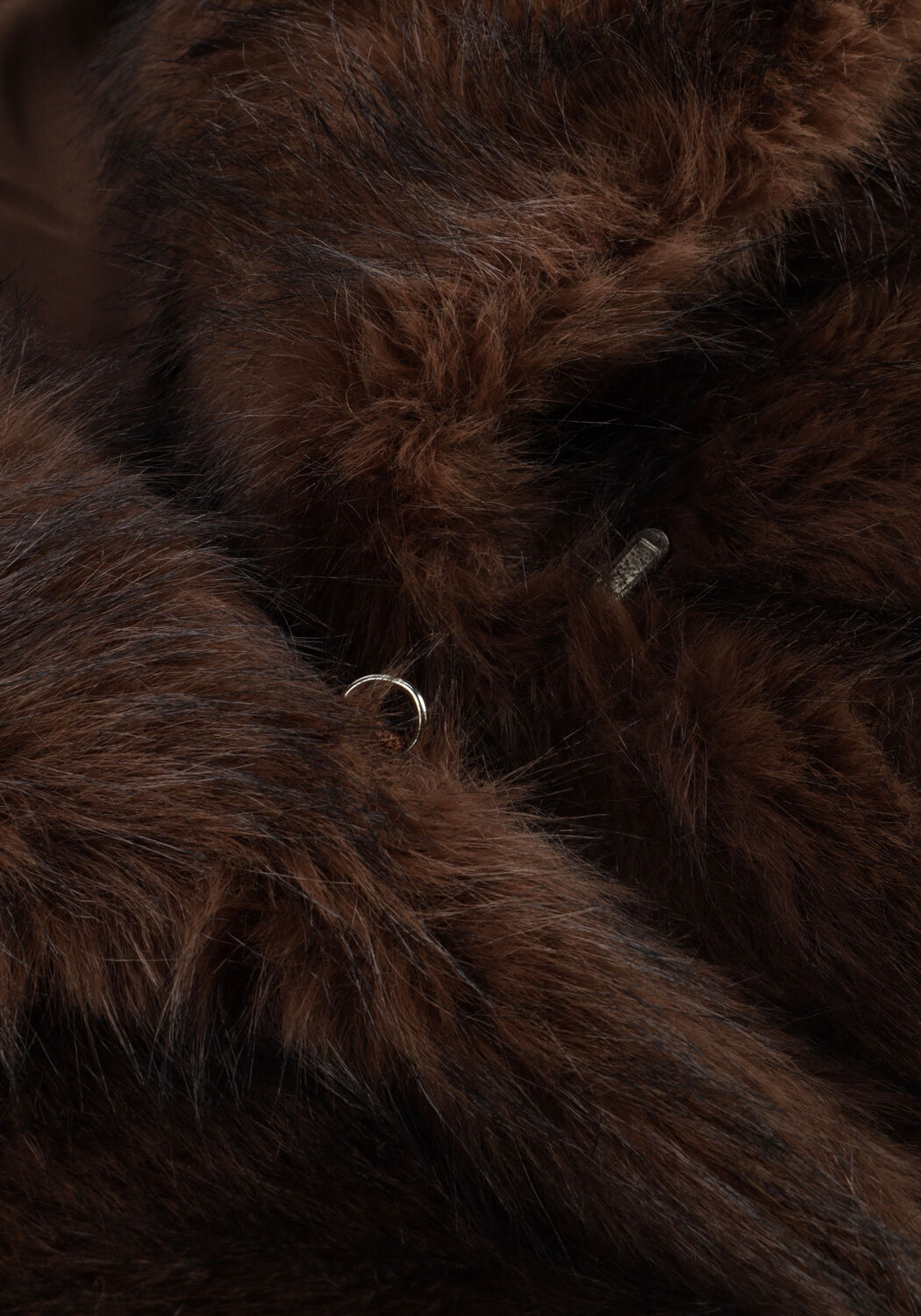 Bruine NOTRE-V Faux fur jas NV-GABRIELLE - large