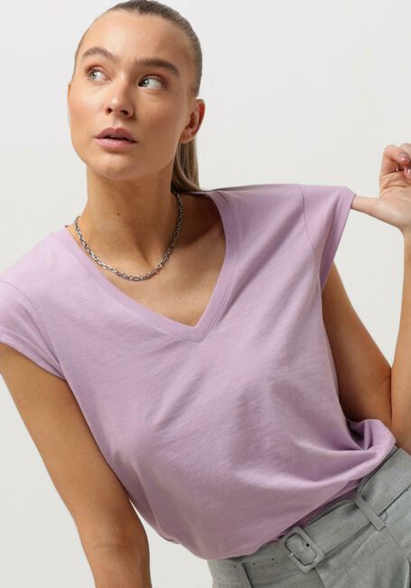 CC HEART T-shirt CC HEART BASIC V-NECK T-SHIRT Lilas - large