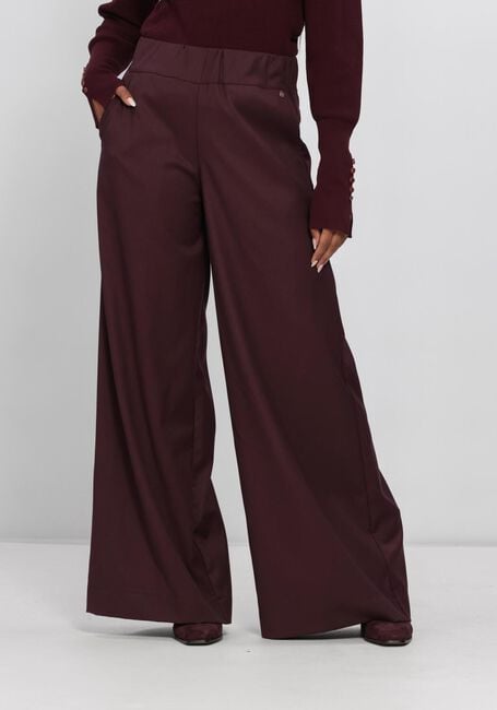 NUKUS Pantalon large LIEVE PANTS Bordeaux - large