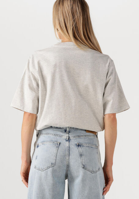 Lichtgrijze CALVIN KLEIN T-shirt A-COOLING JERSEY RELAXED TEE - large