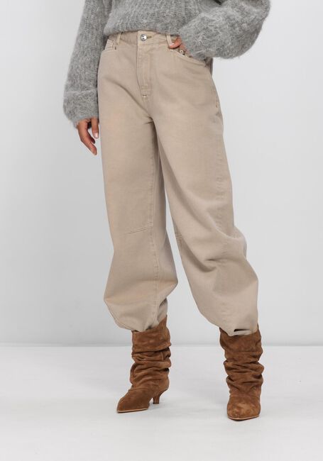 Beige DANTE6 Jeans BRAVE BARREL LEG JEANS - large