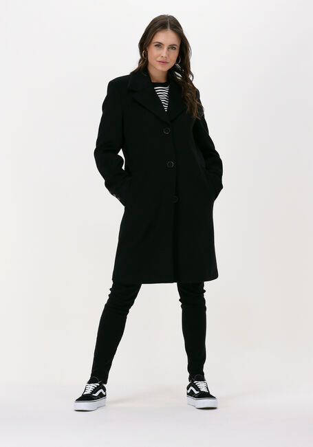 SELECTED FEMME Manteau NEW SASJA WOOL COAT B en noir - large