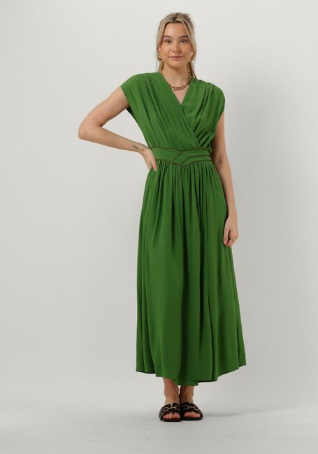 LOUIZON Robe maxi SWING en vert - large