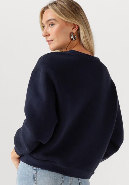 SUMMUM Pull SWEATSHIRT SOFT SWEAT Bleu foncé - large
