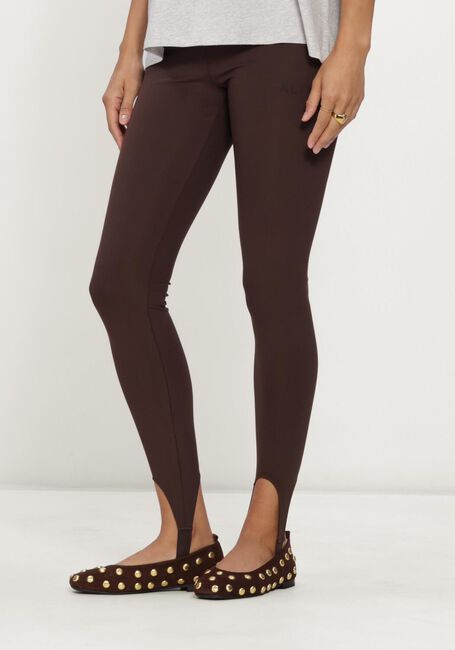 Bruine ALIX THE LABEL Legging LADIES KNITTED CLEAN LEGGING - large