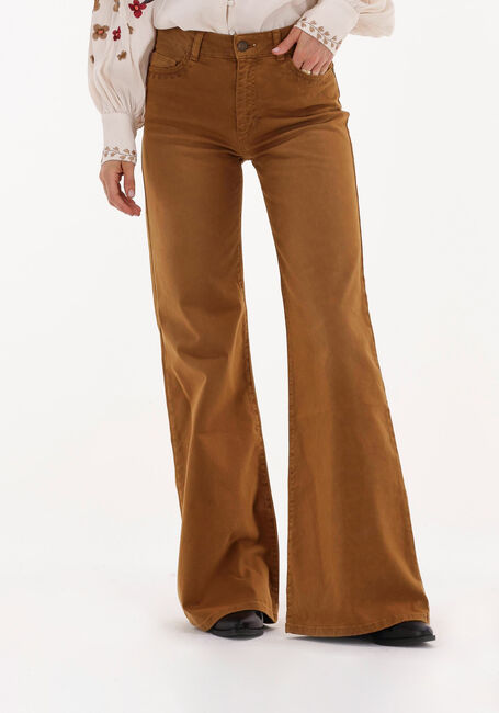Bruine FABIENNE CHAPOT Wide jeans EVA WIDE LEG TROUSERS - large