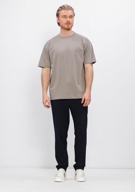 GENTI Polo T-SHIRT SS 1227 en taupe - large