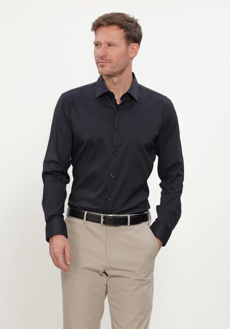 Donkerblauwe BOSS BLACK Klassiek overhemd P-HANK-KENT-C1-222 - large