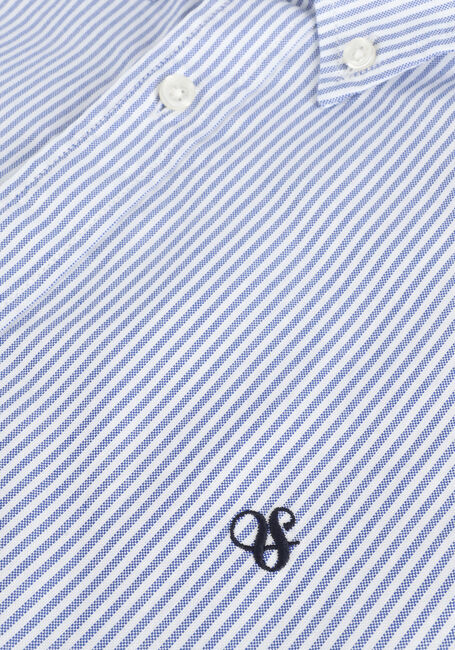 Blauw/wit gestreepte SCOTCH & SODA Casual overhemd REGULAR FIT SHIRT - large