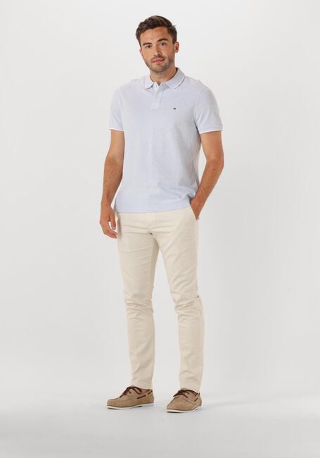 TOMMY HILFIGER Polo LINEN PIQUE REG POLO Bleu clair - large