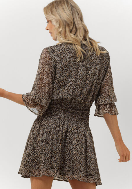 LIU JO Mini robe ABITO TS.NAV CREPONNE en marron - large