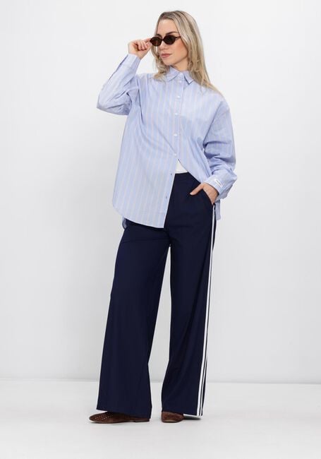 Blauwe PENN & INK  BLOUSE STRIPE - large