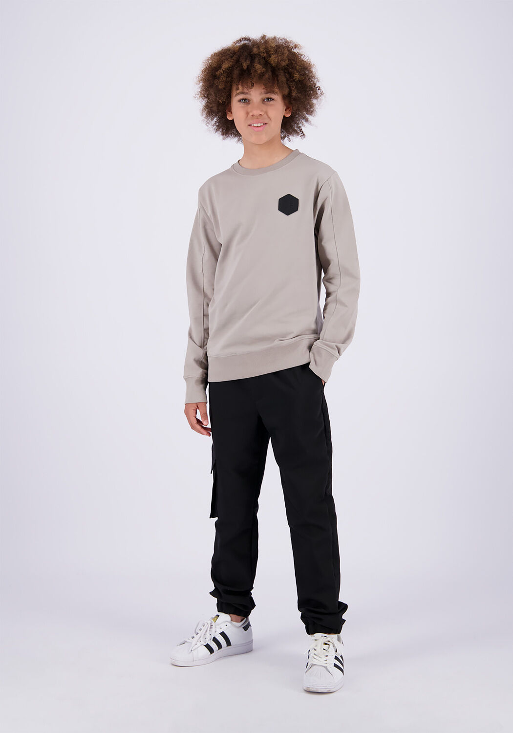 VINGINO Pull NORDIN en taupe - large