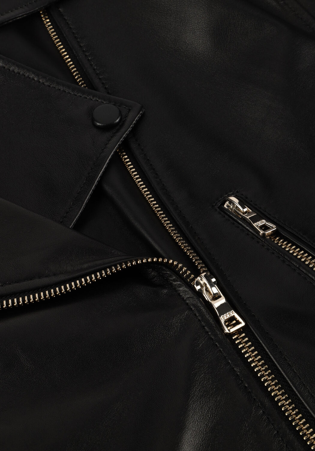 IBANA Veste en cuir JONET en noir - large