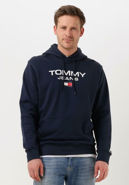 TOMMY JEANS Pull TJM REG ENTRY HOODIE Bleu foncé - large