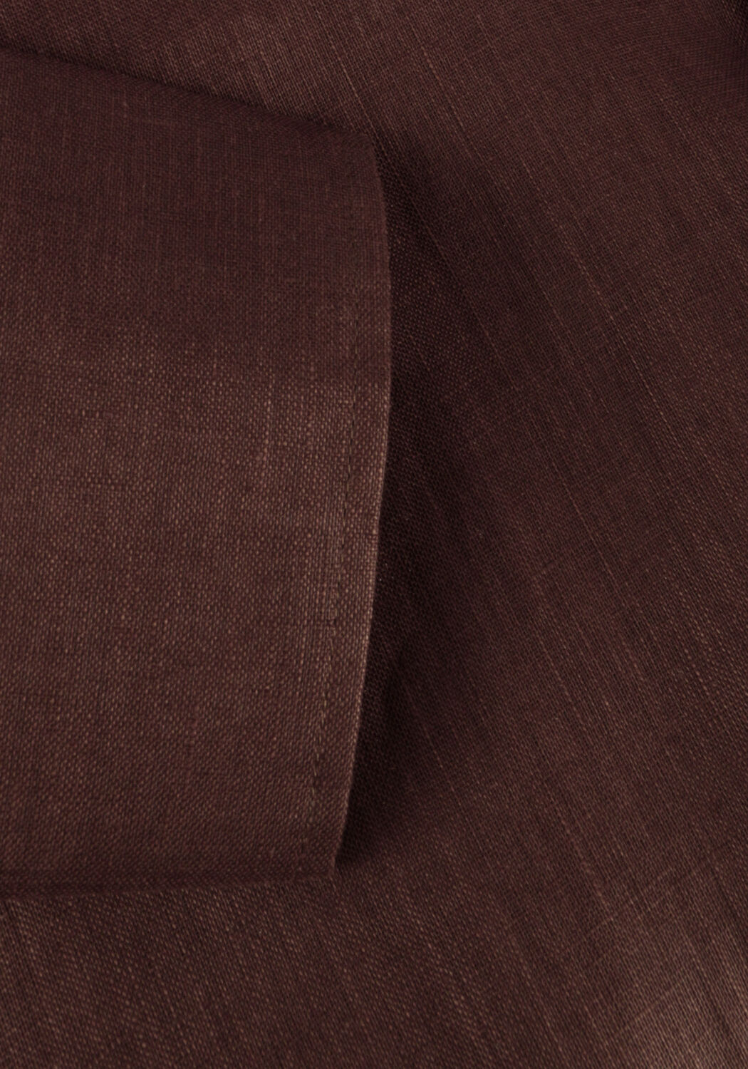 PORTO MILANO Chemise classique LAGOS en marron - large