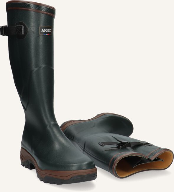 AIGLE Bottes en caoutchouc PARCOURS VARI MEN en vert Omoda
