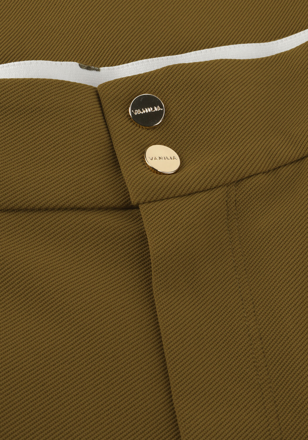 VANILIA Chino TWILL PANTA CHINO Olive - large