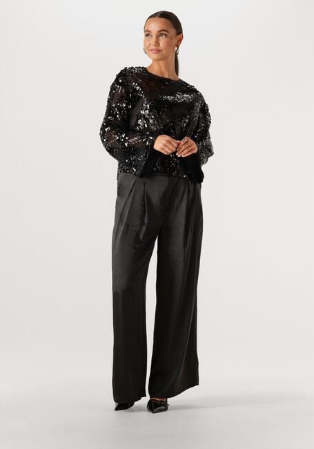 EDITED XAVIA OVERSIZE LONGSLEEVE Hauts & T-shirts en noir - large