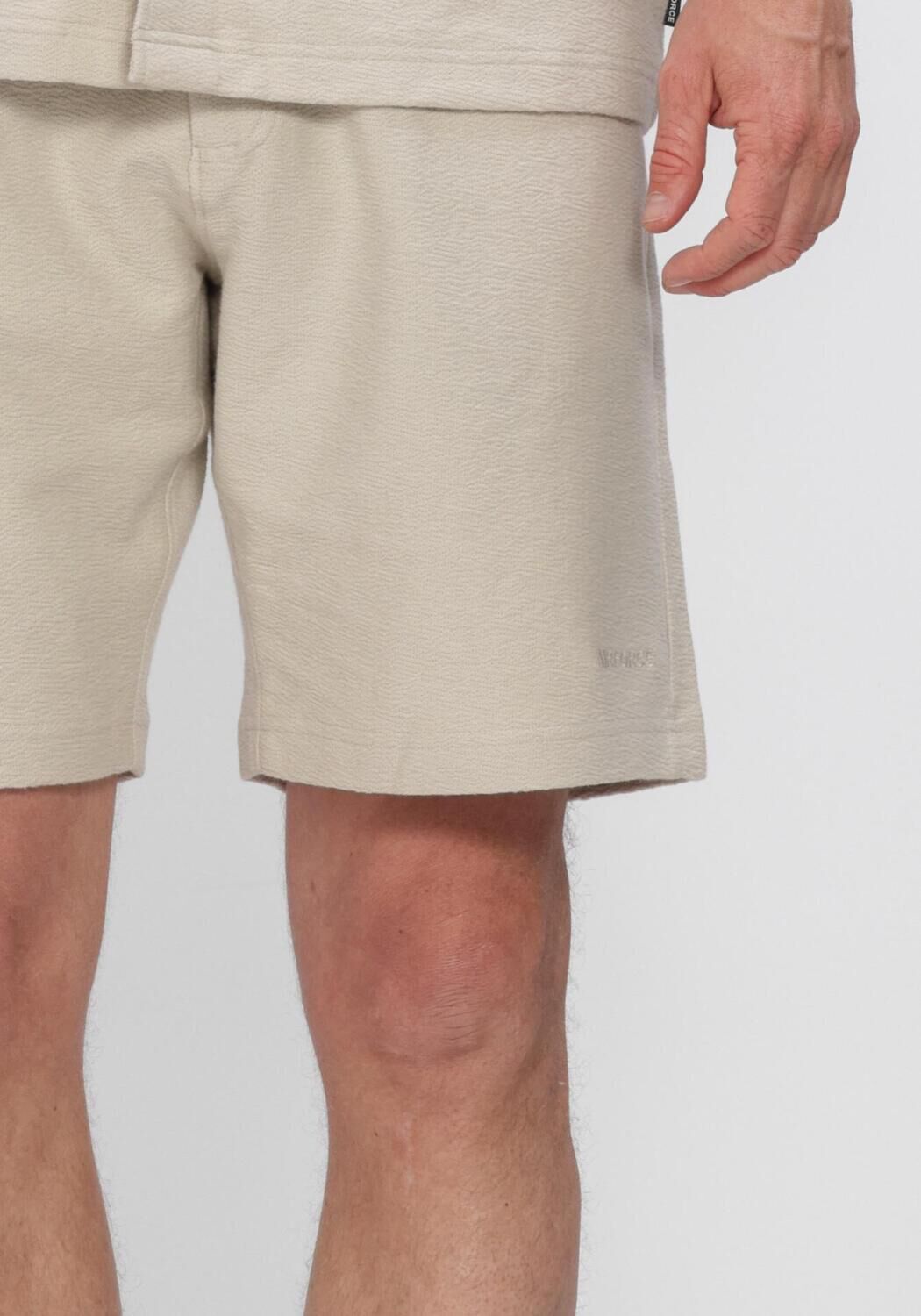 AIRFORCE Pantalon courte WOVEN SHORT PANTS en beige - large