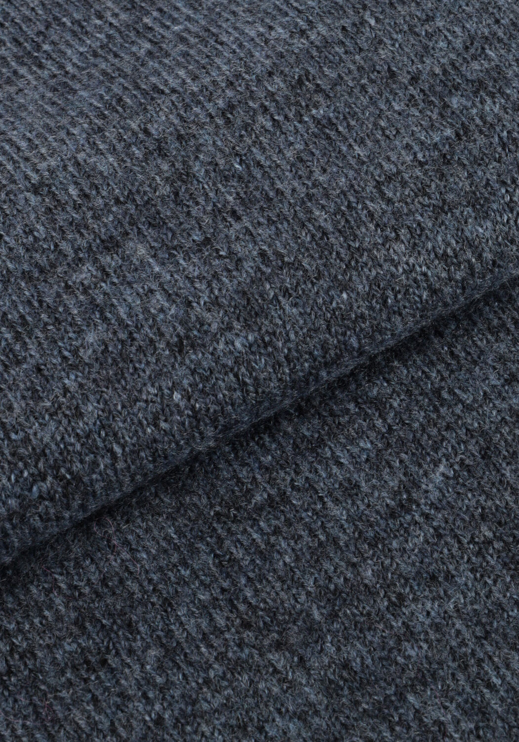 WITHBLACK Pull WBLALVA LONG ROLL NECK SWEATER Bleu fonc&eacute; - large