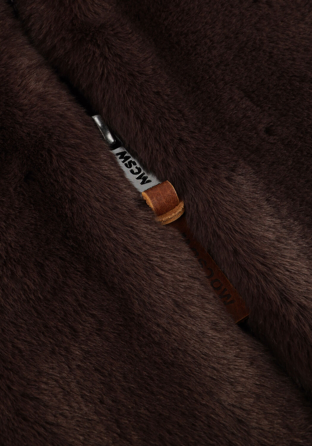 Bruine MOSCOW Faux fur jas 08-08-EVELYN-3 - large