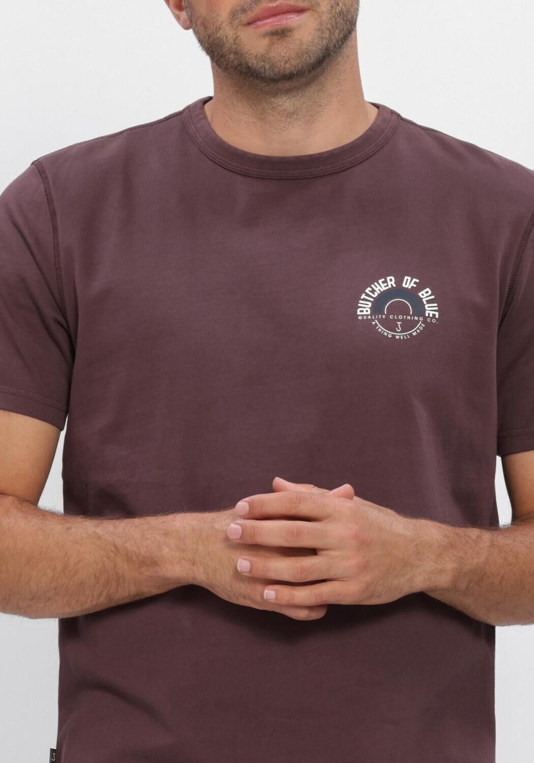 BUTCHER OF BLUE T-shirt ARMY CIRCLE TEE en marron - large