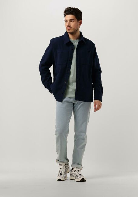 STRØM Clothing OVERSHIRT Surchemises en bleu - large