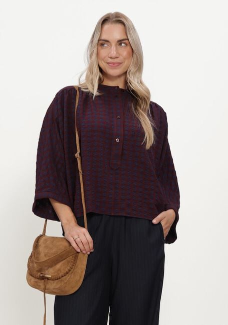 BY-BAR JESS BLOUSE Blouses Bordeaux - large