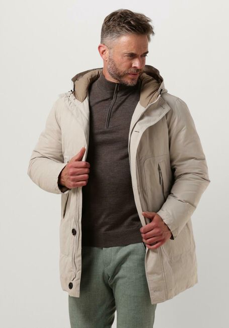 PROFUOMO Veste matelassé OUTERW PARKA DUCKDWN Blanc - large