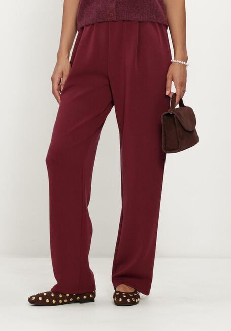 Bordeaux SELECTED WOMEN Wijde broek SLFTENNY HW PANT - large