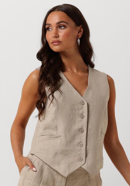 Beige CIRCLE OF TRUST Gilet DANI GILET - large