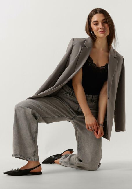 Zwarte JANSEN AMSTERDAM Top V306 SINGLET - large