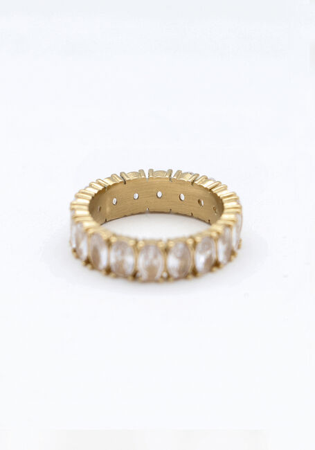 NOTRE-V RING STRASS CRYSTAL Anneau en or - large