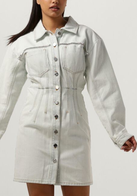GESTUZ Mini robe CALIAGZ DRESS Bleu clair - large